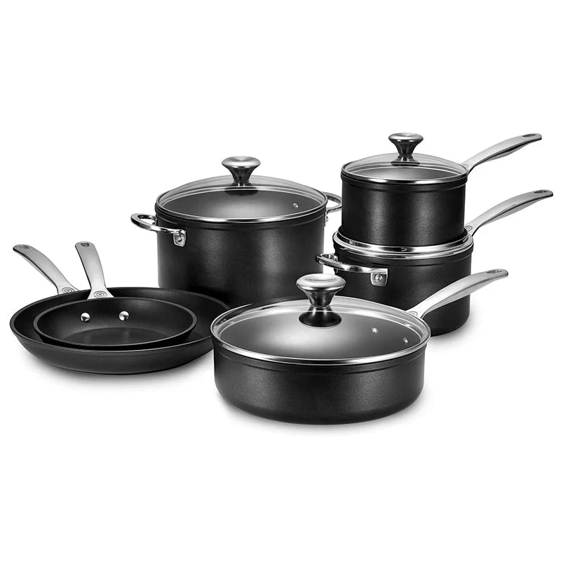 10-Piece Cookware Set - Toughened Nonstick Pro